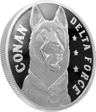 Trump & Conan The Dog Silver Commemorative 1oz .999 Silver Prooflike Coin  picture