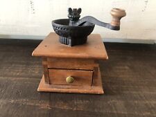 vintage coffee grinder cast iron picture