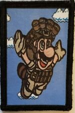 Tactical Mario Bros Morale Patch Tactical Army Military Flag USA  picture