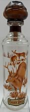 Vintage Stitzel Weller Bourbon Whiskey Deer Decanters Tax Stamp Empty picture