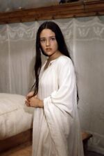 OLIVIA HUSSEY ROMEO AND JULIET 24x36 inch Poster IN WHITE NIGHTGOWN picture