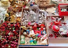 Vintage to New Christmas Decorations & Ornaments & Crafts Large Mixed Lots picture