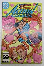DC COMIC BOOK SUPERMAN STARRING IN ACTION COMICS #568 JUNE 1985 picture