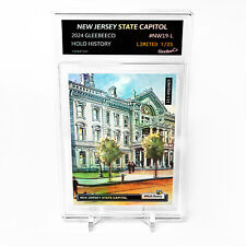 NEW JERSEY STATE CAPITOL, TRENTON 2024 GleeBeeCo Card 1906 Holo #NW19-L /25 picture