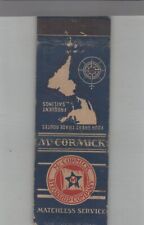 Matchbook Cover McCormick Steamship Company picture