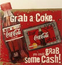 Rare Vintage 1990s Coke Coca Cola Soda Advertising Store Display picture