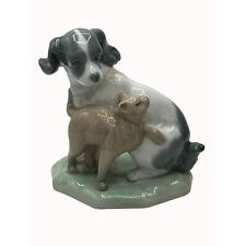 Lladró NAO Porcelain “Dog & Cat in Harmony