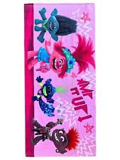 Dreamworks Trolls All Amped Up Beach Towel 28x58 100% Cotton picture