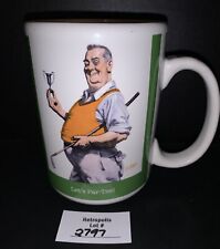 Vintage Golf Coffee Mug The Saturday Evening Post Let’s Par-Tee picture