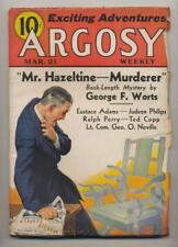 Argosy March 21, 1936 Vintage Pulp Magazine Very Good picture