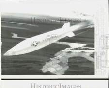 1966 Press Photo Artist's concept for short-range attack missile from Boeing Co. picture