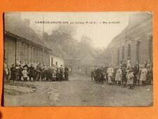 CPA 1900 CAMBLIN by CHATELIN by CALONNE Pas de Calais Rue Maine Animated picture