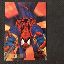 1995 Fleer/Skybox Marvel Versus DC #11 Spider-Man “Hero” picture
