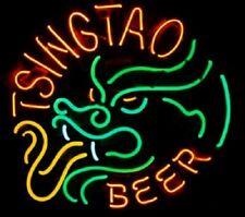New Tsingtao Beer Dragon Beer Bar Neon Light Sign 24