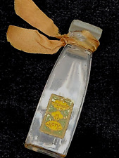 VINTAGE/ANTIQUE Emeraude de Coty Glass Perfume Bottle #1538 picture