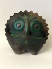 Vintage Mid-Century modern Pottery OWL Stylized Art Figure picture