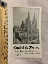 Spain Burgos Cathedral Catedral Vintage Photo Print  picture