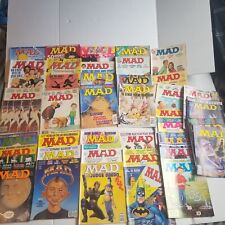 LOT OF 38 VINTAGE COLLECTIBLE MAD MAGAZINE BOOKS picture