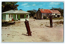 c1950's Old Pirate Canons Grand Cayman B.W.I. Vintage Posted Postcard picture