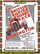 METAL SIGN - 1936 5th International British Empire Trophy Race Donington 2 picture