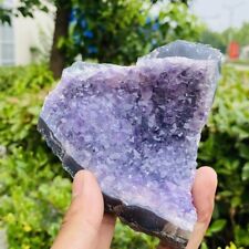507g Natural Stone Deep Amethyst Quartz Crystal Cluster Specimen Therapy Crystal picture