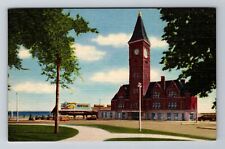 Milwaukee WI-Wisconsin, Chicago & Northwestern Depot, Antique, Vintage Postcard picture