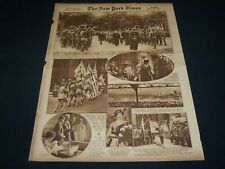 1917 JUNE 24 NEW YORK TIMES ROTO PICTURE SECTION - FORT SHERIDAN - NT 9378 picture