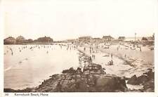 RPPC Scenic View Kennebunk Beach, Maine Real Photo Postcard 1949 picture