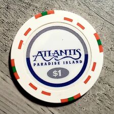 $1 Atlantis Paradise Island Bahamas Hotel & Casino Chip  picture