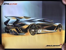 McLaren P1 GTR Two-Sided Original Factory Poster  picture