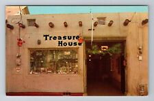 Albuquerque NM-New Mexico, Treasure House, Antique Vintage Souvenir Postcard picture