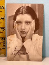 1943-66 Exhibit Mutoscope Card: Kay Francis picture