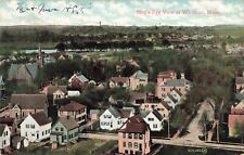 Birdseye View Whitman Massachusetts MA 1907 Postcard picture