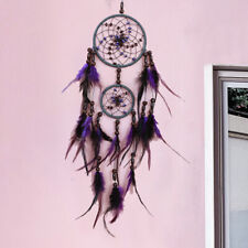 Handmade Natural Materials Dream Catcher Feathers Wall Hanging Room Decor Gift picture