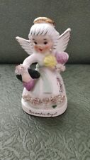 Vintage Napco November Angel of the Month Fruit Figurine Spaghetti Trim A1371 picture