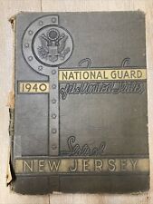 1940 National guard State Of New Jersey Book picture