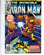 IRON MAN #108 Marvel Comics Mar 1978 Rampage of the Growing Man Higher Grade picture