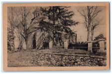 c1940's View of Way at the Old Dutch Church Tarrytown New York NY Postcard picture