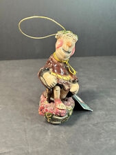 Blue Sky Clayworks Stomping Grapes Monk Candle Snuffer Figurine Heather Goldminc picture