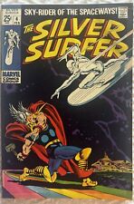 SILVER SURFER 4, ICONIC THOR COVER HIGH GRADE (SEE DESCRIPTION) 🔥🔥🔥 picture