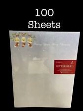 LETTERHEAD PUPPIES IN STOCKINGS 100 SHEETS picture