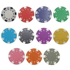 Bulk 700 Dice Edge Poker Chips 11.5 gram - Pick Your Colors picture