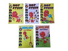 Harvey Comics Vintage Devil Kids & Hot Stuff Comics Lot Of 5 (GD & GD/VG) picture