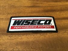 WISECO PERFORMANCE PISTONS EMBROIDERED PATCH AUTOMOTIVE - Canadian Seller picture