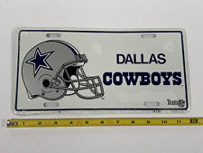VTG 1993 Dallas Cowboys Aluminum Metal License Vanity Plate NFL AFC NFC Football picture