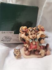 Many Moods Of Pinocchio W/ Figaro DISNEY HARMONY KINGDOM box and certificate  picture