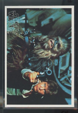 HAN SOLO CHEWBACCA 1977 Topps Yamakatsu Star Wars Large Shoot it Out C1 picture