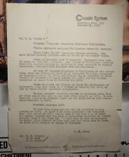 1976 Chessie C&O B&O Railroad Memo Letter Man Power Situation Engineers picture