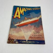 Amazing Stories Magazine June 1930 Scientification by Verrill Campbell Hamilton picture