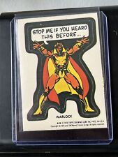 1976 Topps Marvel Sticker Warlock 1 Star Variant picture